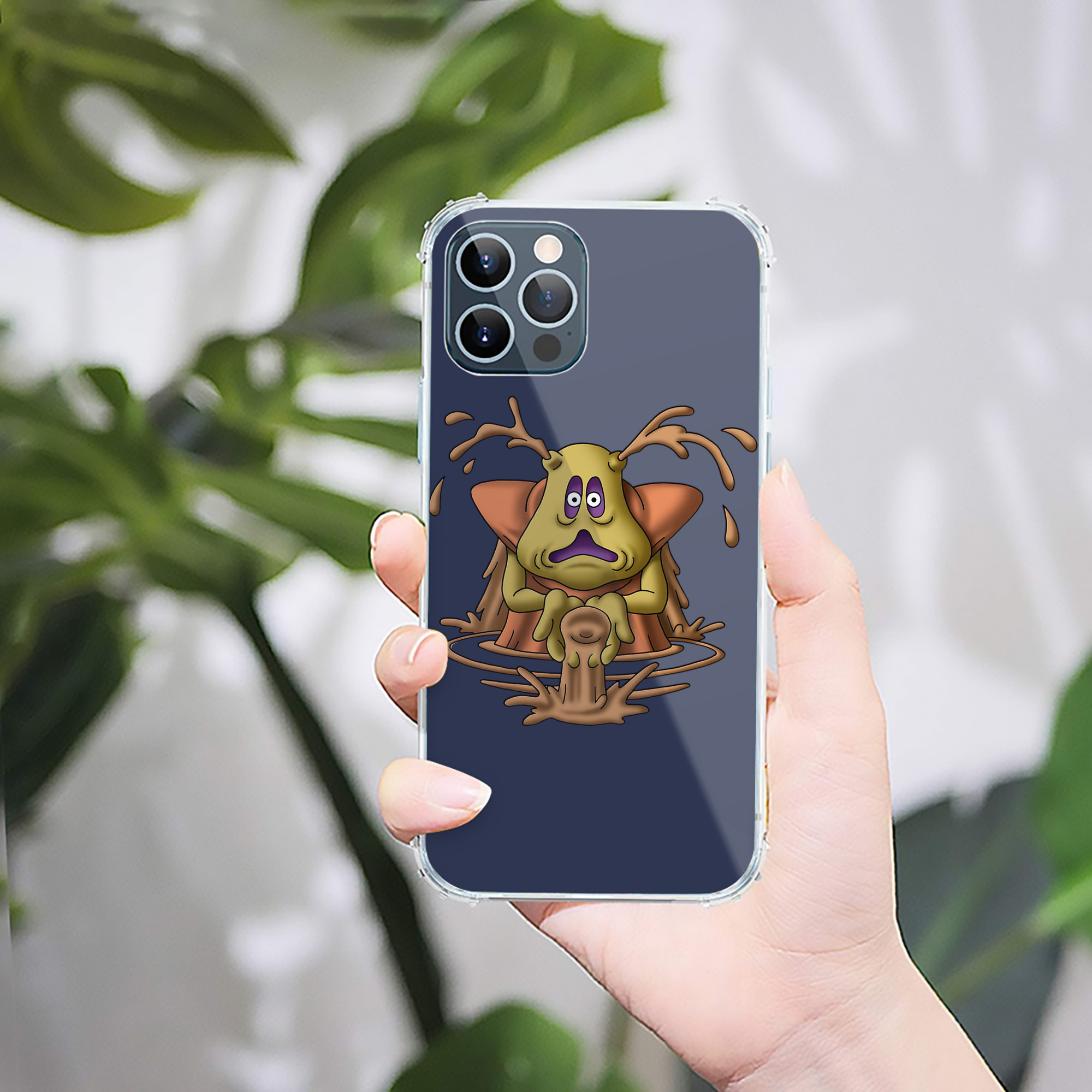（画像用） ドラゴンクエスト Doragon Kuesuto Dragon Quest 【iPhone 12シリーズ対応】透明スマホケース（クリアソフトケース）